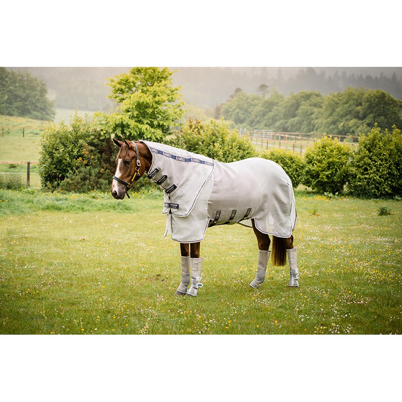 Couverture anti-mouches pour cheval Rambo Protector